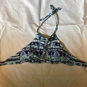 Tie dye bikini top size small